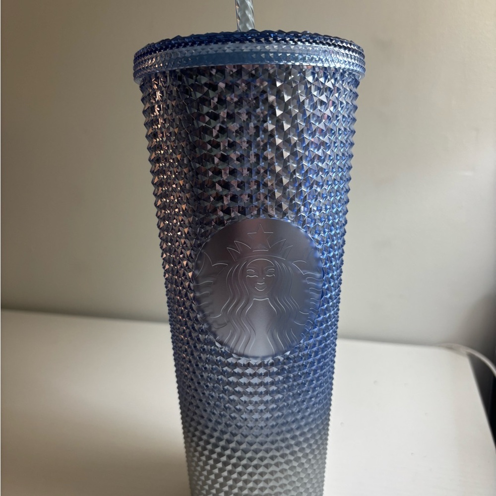 Starbucks Gradient Blue Studded Tumbler